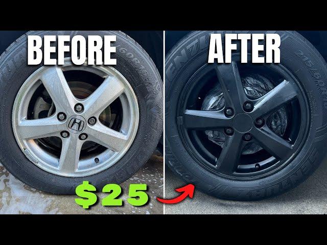 How To Plasti Dip Rims in 5 MINS