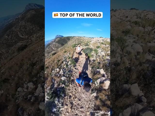 Top of the world! #spain #motorhome #gsd #dog #hike #explore #adventure #travel #germanshepherd