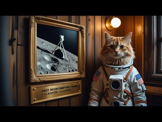 First Cat on the Moon: The Untold Pawprint 