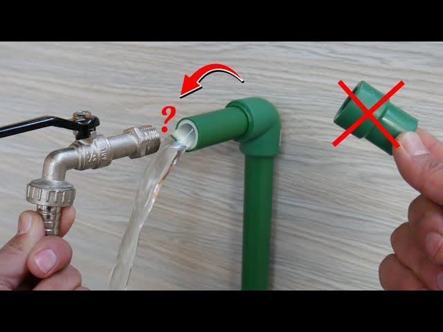 3 minutes! 3 plumbing tricks that can get you out of trouble - PVC