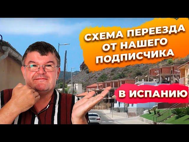 Схема ПЕРЕЕЗДА в ИСПАНИЮ от подписчика канала Испанские инвестиции