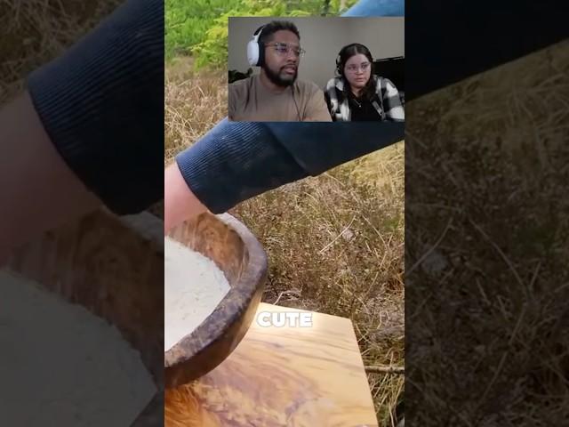 Making Tortillas From Scratch ASMR Cooking! #shorts #reaction #food