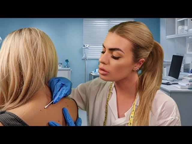 ASMR dermatologist examines your back ‍️ (soft spoken / whispered roleplay)