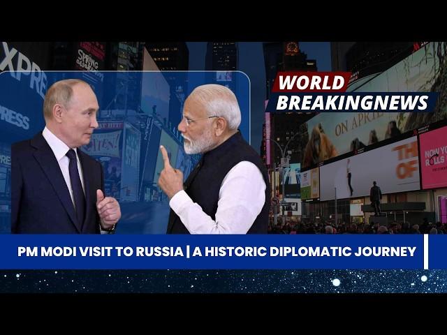 PM Modi Visit to Russia: A Historic Diplomatic Journey -Putin Welcomes PM Modi |The Pakistan Chapter