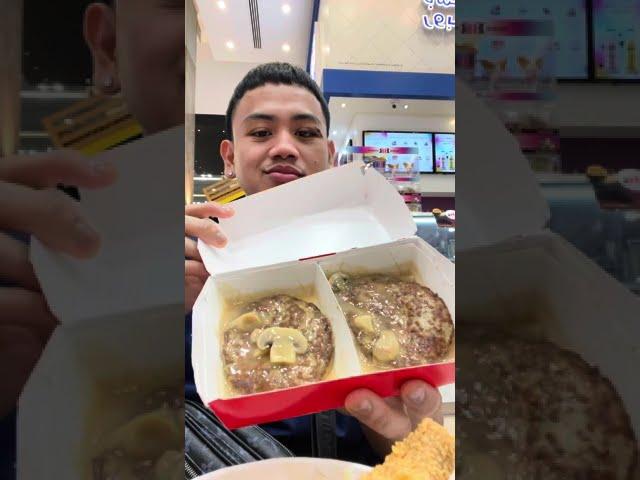 TRYING OUT JOLLIBEE IN DUBAI ‍ #saltpapi #foodie