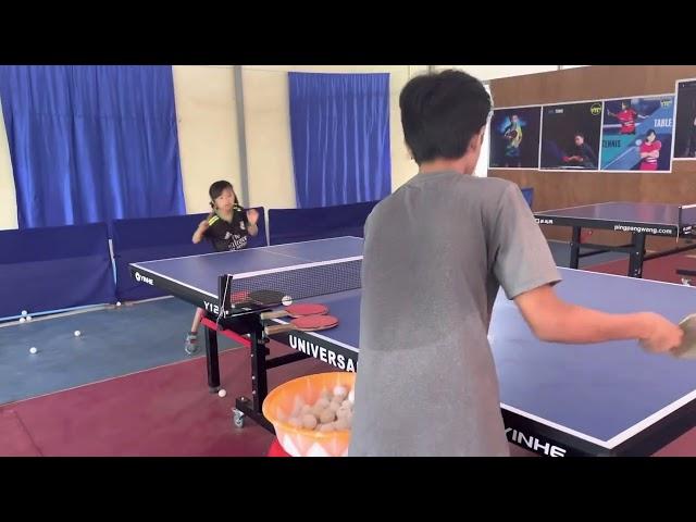 Table Tennis kids training