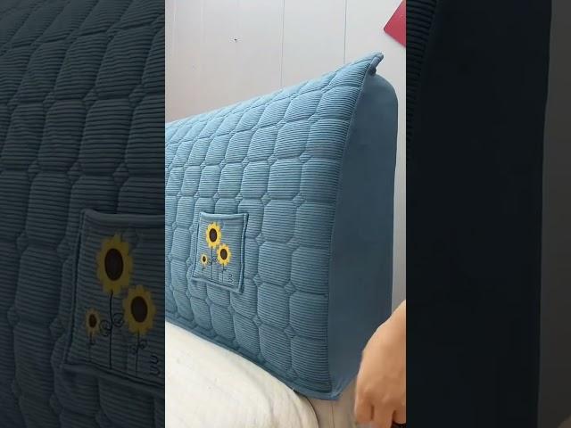 The bed head cover hides ugliness and prevents dust, is beautiful and practical Good things for home