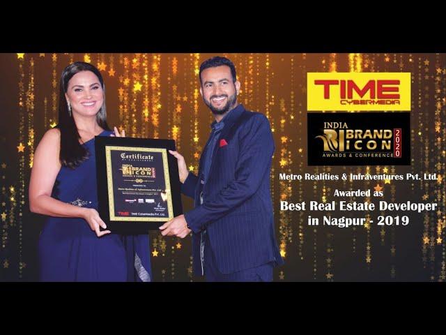 Metro Realities Awarded as "Best Real Estate Developer in Nagpur"