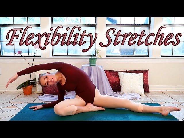 Stretches To Improve Flexibility - 8 Minute Basic Dance & Ballet Stretch Exercise Routine