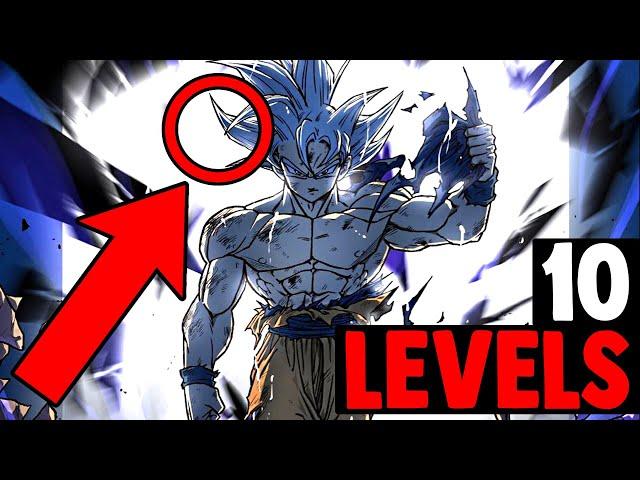 Why Ultra Instinct has 10 LEVELS