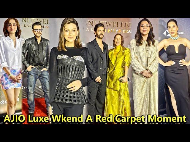 A Star-Studded Night at AJIO Luxe Wkend: Red Carpet Moments