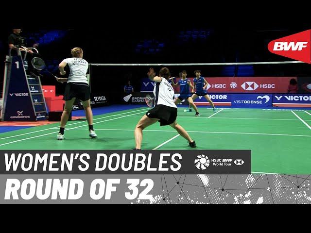 Denmark Open 2022 | Fukushima/Hirota (JPN) [4] vs. Efler/Lohau (GER) | R32