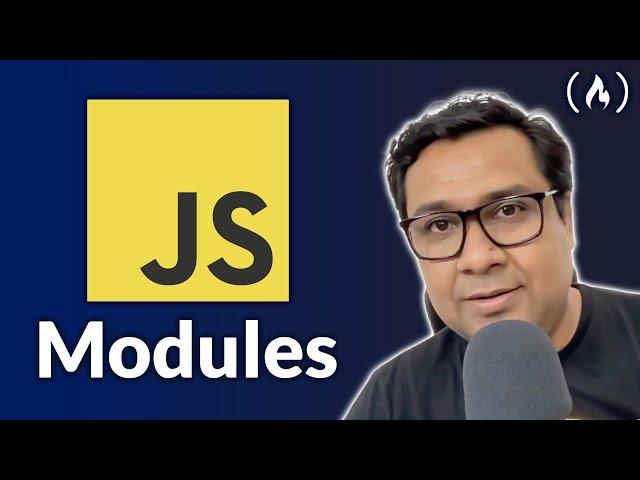 JavaScript Modules Crash Course