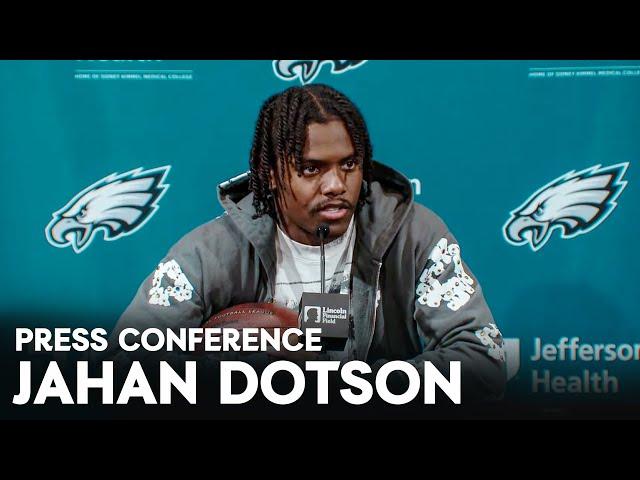 Eagles Press Conference: Jahan Dotson | August 24, 2024