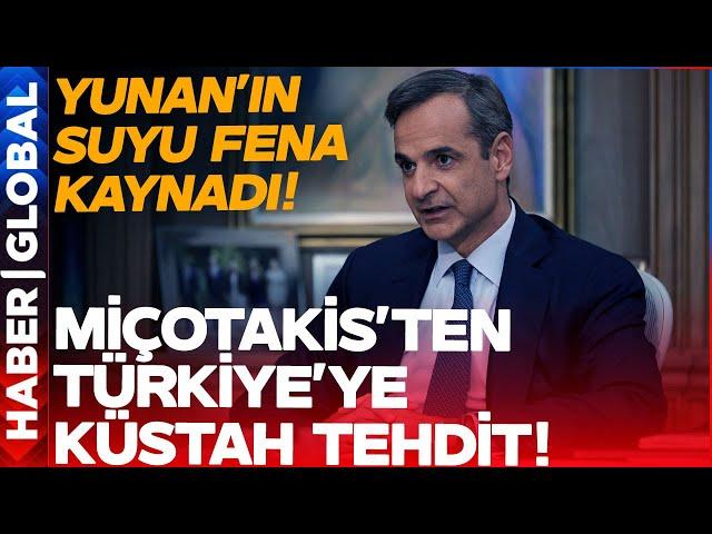 Bunlar Akıllanmaz: Yunan Miçotakis'ten Türkiye'ye Küstah Tehdit!