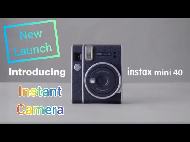 New Instant Camera Fujifilm Instax Mini 40 Launch | The Offers Baba #shorts by tob