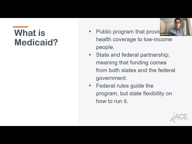 Medicaid 101 for Ryan White HIV/AIDS Program Recipients and Providers