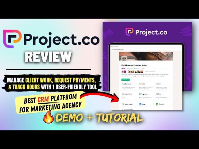 Project.co Review, Demo + Tutorial | Best Platform for Freelancers & Agencies