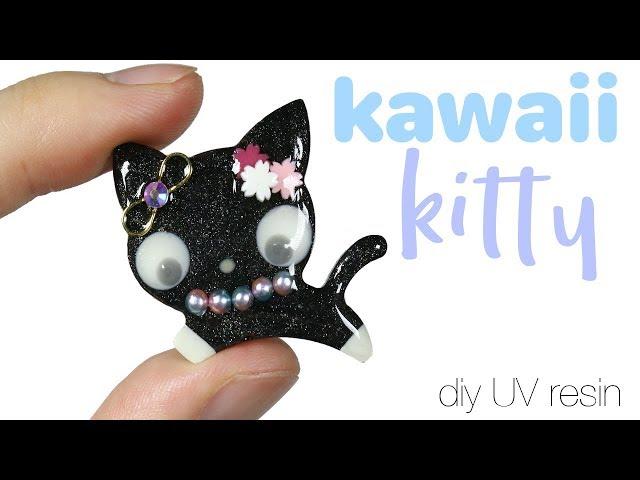 How to DIY Kawaii/Cute Kitty Cat Resin Tutorial (ft. Lorien's Craft Box)