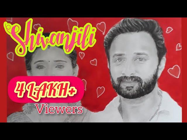 Valentine's day Special |Shivanjali Drawing|Santhwanam|artofsamson