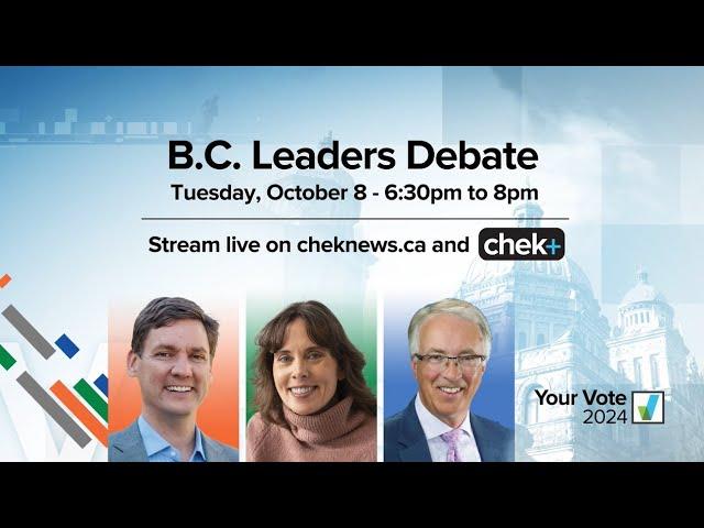 B.C. Leaders Debate