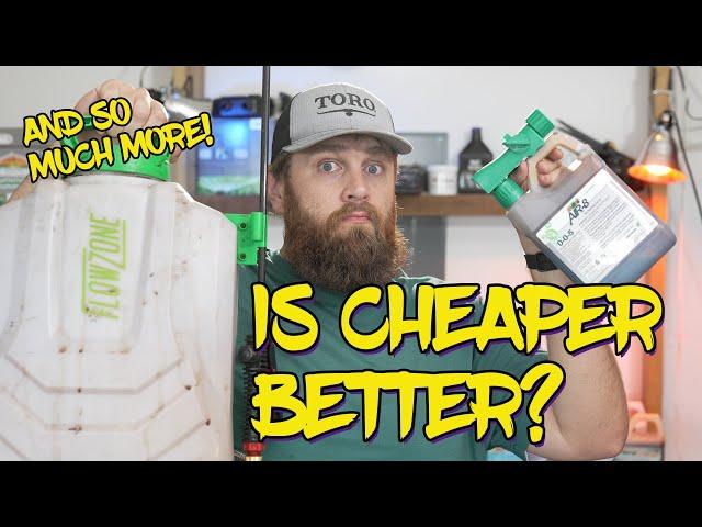 Don't BUY a Backpack Sprayer // The cheapest way to spray fertilizer