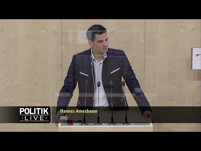 Hannes Amesbauer - Mahnstein gegen Krieg und Faschismus in Braunau - 14.10.2020