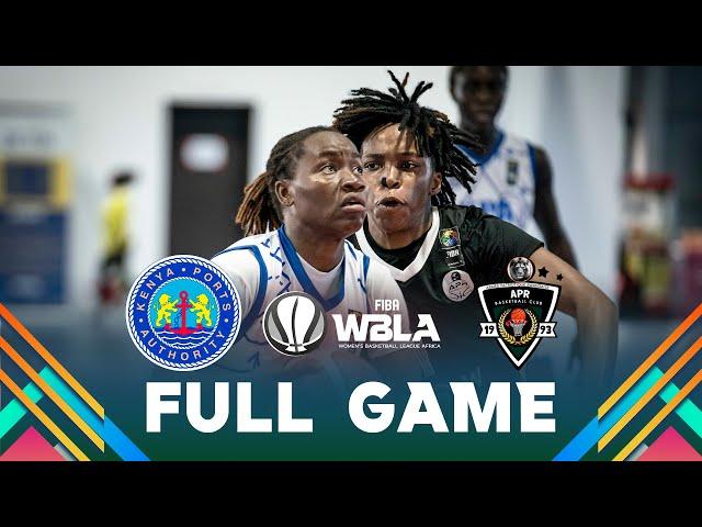 KPA Women v APR Women BBC | Full Basketball Game |  FIBA WBLA 2024 | Qualifiers