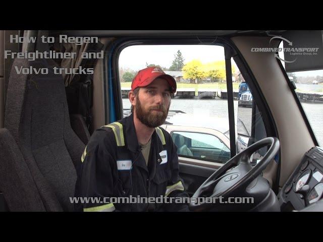 How to Regen for Freightliner and Volvo trucks