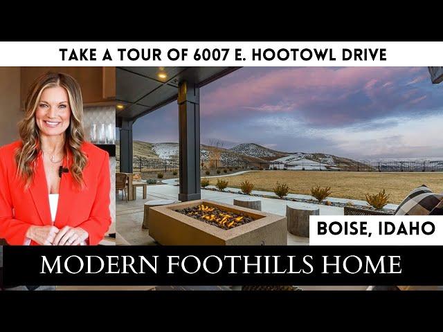 Boise home tour: Modern, contemporary Boise foothills home for sale