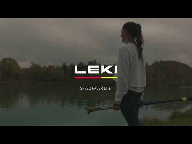 Bâton de marche nordique Leki - Speed Pace Lite Midnightblue Dark Metallic