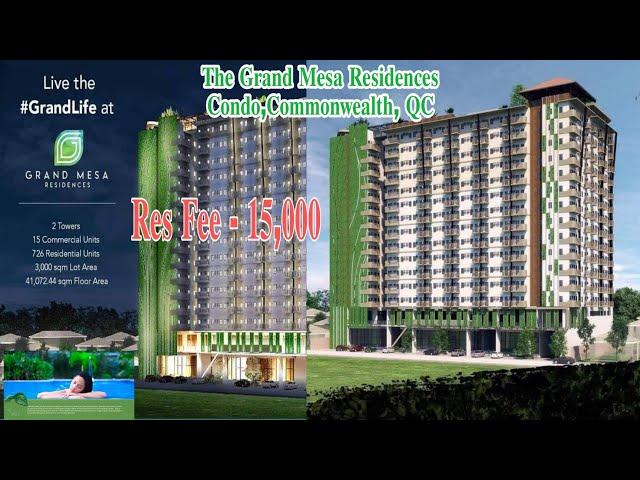 The Grand Mesa Residences affordable Condo