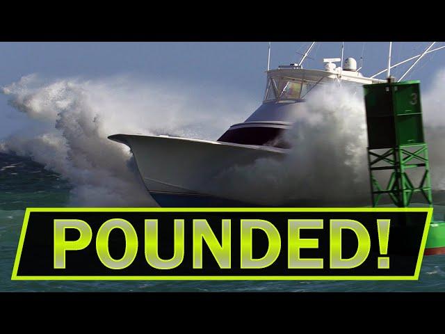 MICHAEL JORDAN POUNDED AT SAILFISH TOURNAMENT  | ROUGH INLETS | Boats at Palm Beach Inlet