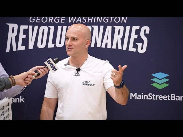 GW MBB Day 1 - Post Practice Presser