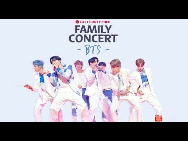 BTS Lotte Duty Free Family Concert Online 2020