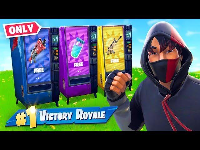 VENDING MACHINE *ONLY* Challenge in Fortnite