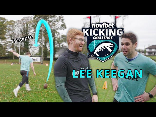 GAA Star Lee Keegan Attempts NFL Kicking | Novibet Kicking Challenge Ep. 1