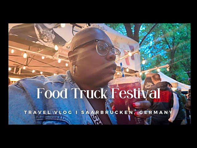 TRAVEL VLOG: Staycation |Food Truck Festival |Saarbruken Germany |  Black, Plus & Abroad