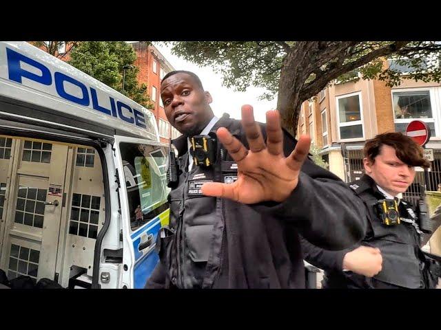 You Can Not Hover Outside Holborn Police Station