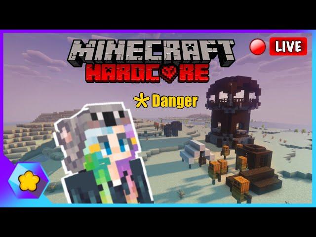 🟣Starting our most dangerous farm yet! In HARDCORE MINECRAFT 1.21 - Survival Let's Play