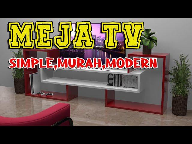 TV Desk Design | Modern Minimalist