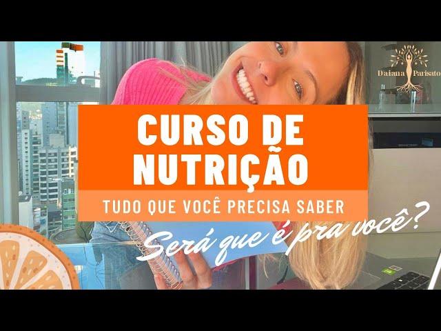 TUDO O VOCÊ PRECISA SABER ANTES DE CURSAR NUTRIÇÃO | SERÁ QUE É PRA VOCÊ?