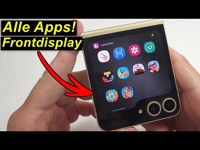 Tutorial: Das Frontdisplay beim Samsung Galaxy Z Flip 6 (Good Lock) | SeppelPower