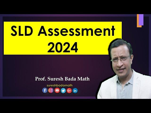 Specific Learning Disability Assessment 2024 [SLD Assessment]