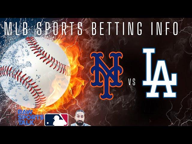 New York Mets VS LA Dodgers NLCS Game 5 Free MLB Sports Betting Info 10/18/24