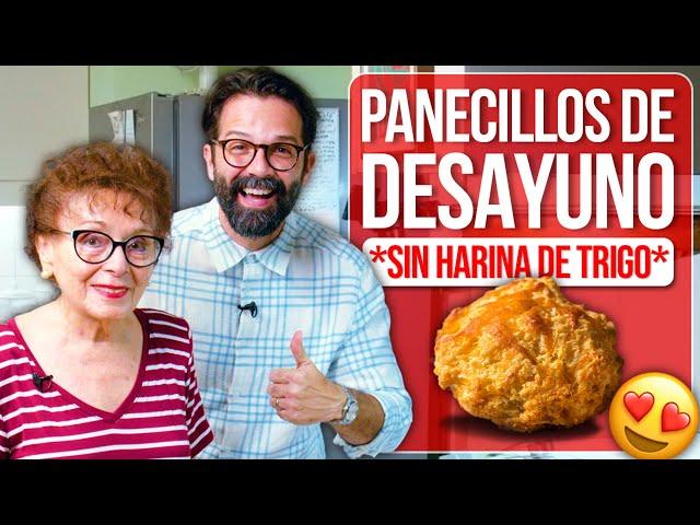 Panecillos de Desayuno *Sin harina de trigo* con Doña Irma