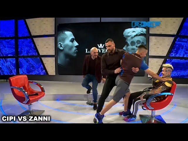 CIPI RAW IL BATE PE ZANNI LA TV ( GALA RFX LIVE )