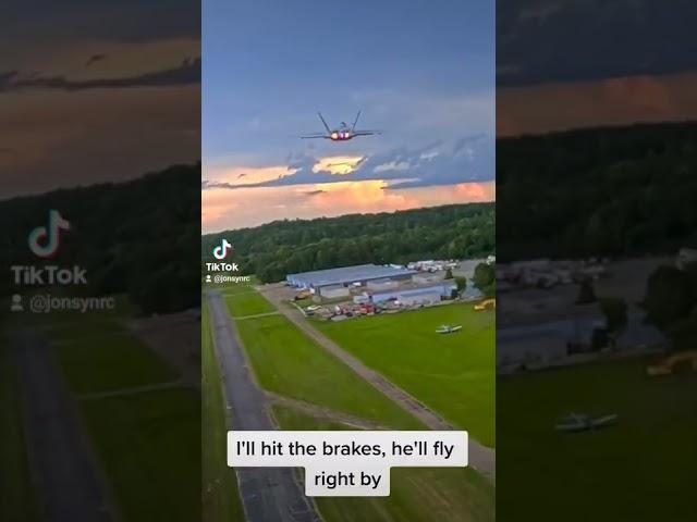 F-22 Cobra Maneuver #topgun #topgunmaverick #shorts #radiocontrol