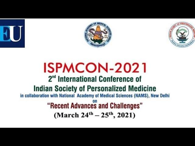 ISPMCON 2021 | 2nd International Conference Of Indian Society Of Personalized Medicines