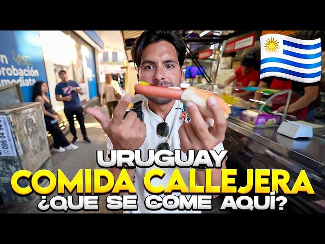 Tasting STREET FOOD in URUGUAY | Is THIS WHAT THEY EAT? - Gabriel Herrera